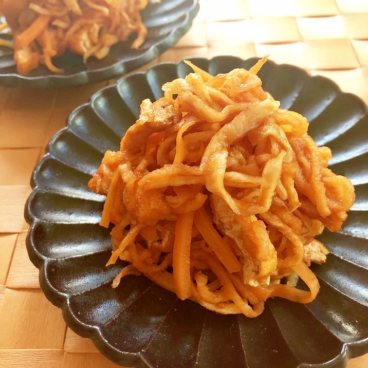 戻しも出汁も不要！切り干し大根のトマトジュース煮